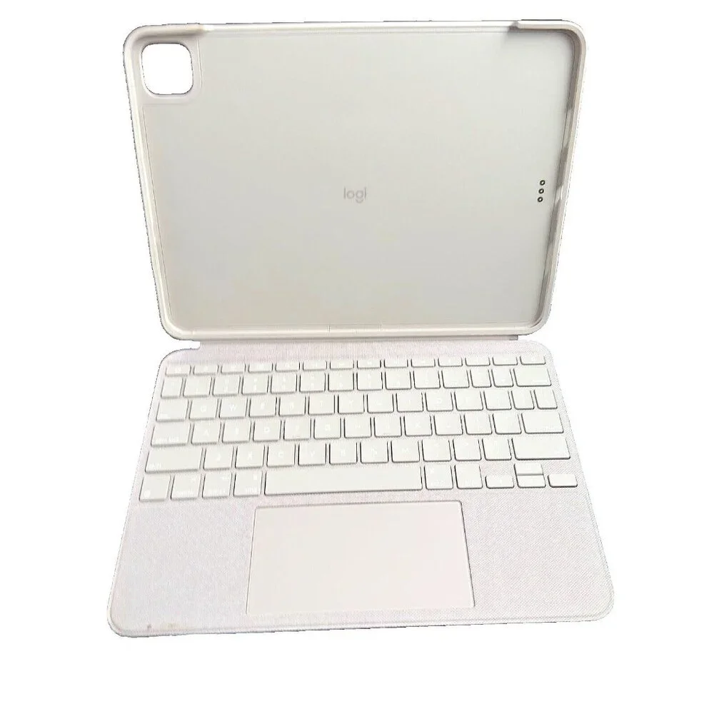 Logi Tablet Ebook Hard Case With Keyboard And Kickstand Grey